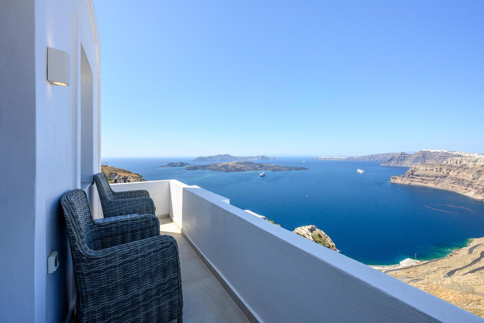 Apartamento Spectacular View Caldera St V Megalokori Exterior foto